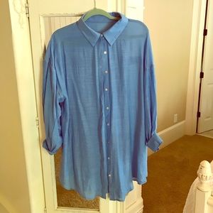 Coverup Or Tunic Blouse